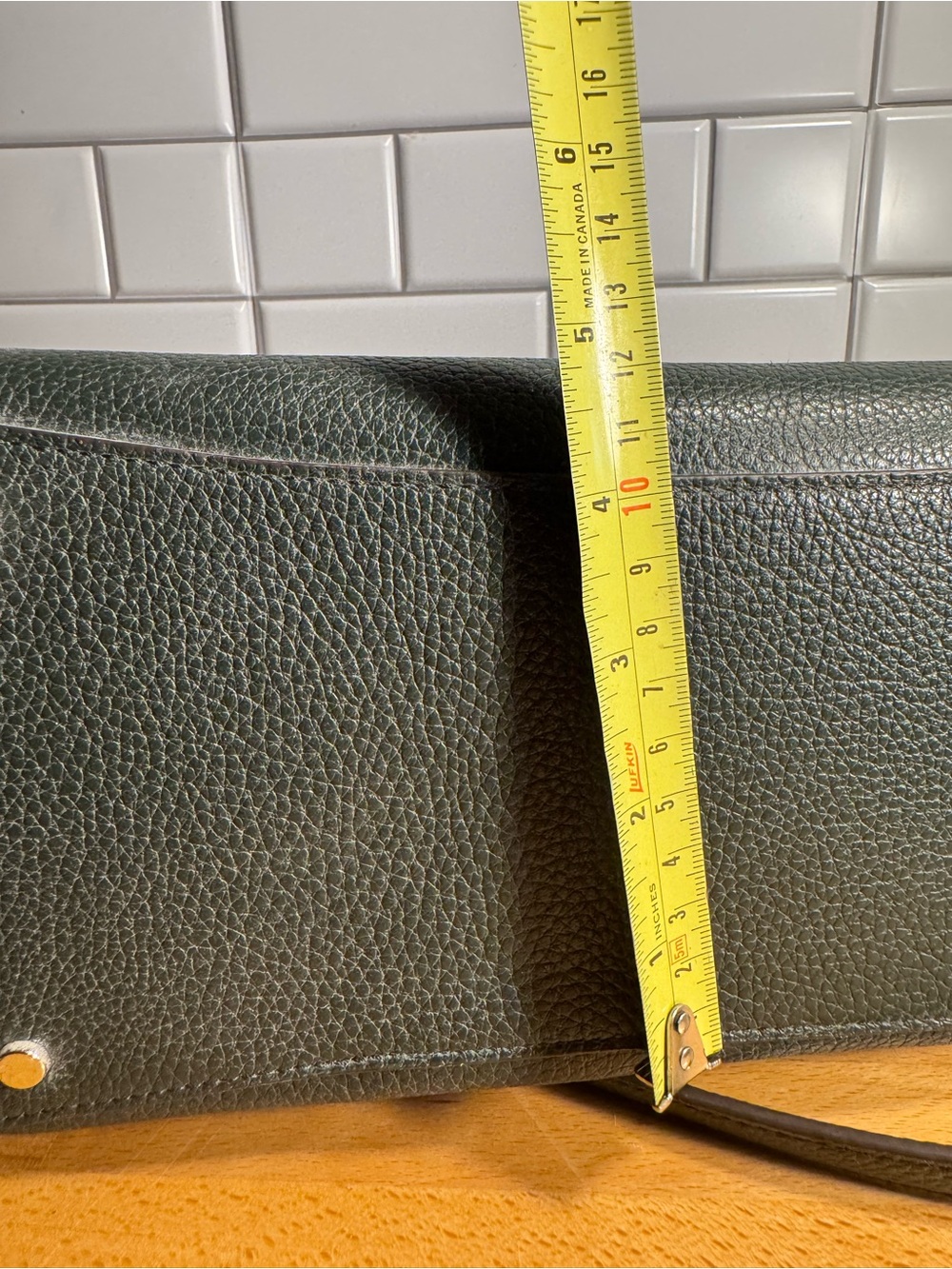 Kate Spade New York Leila Medium Triple Compartment Satchel Emerald Green - Picture 13 of 16